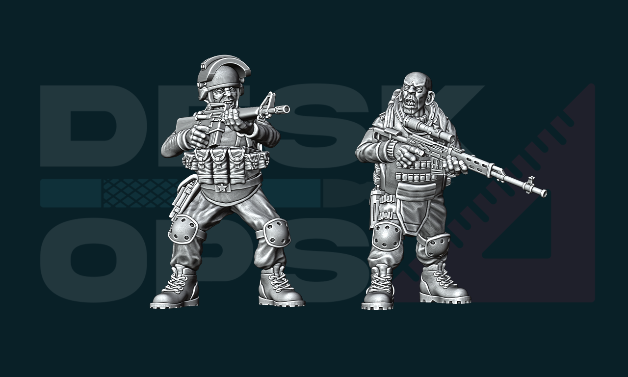 Zone Cordon Soldiers NCOs