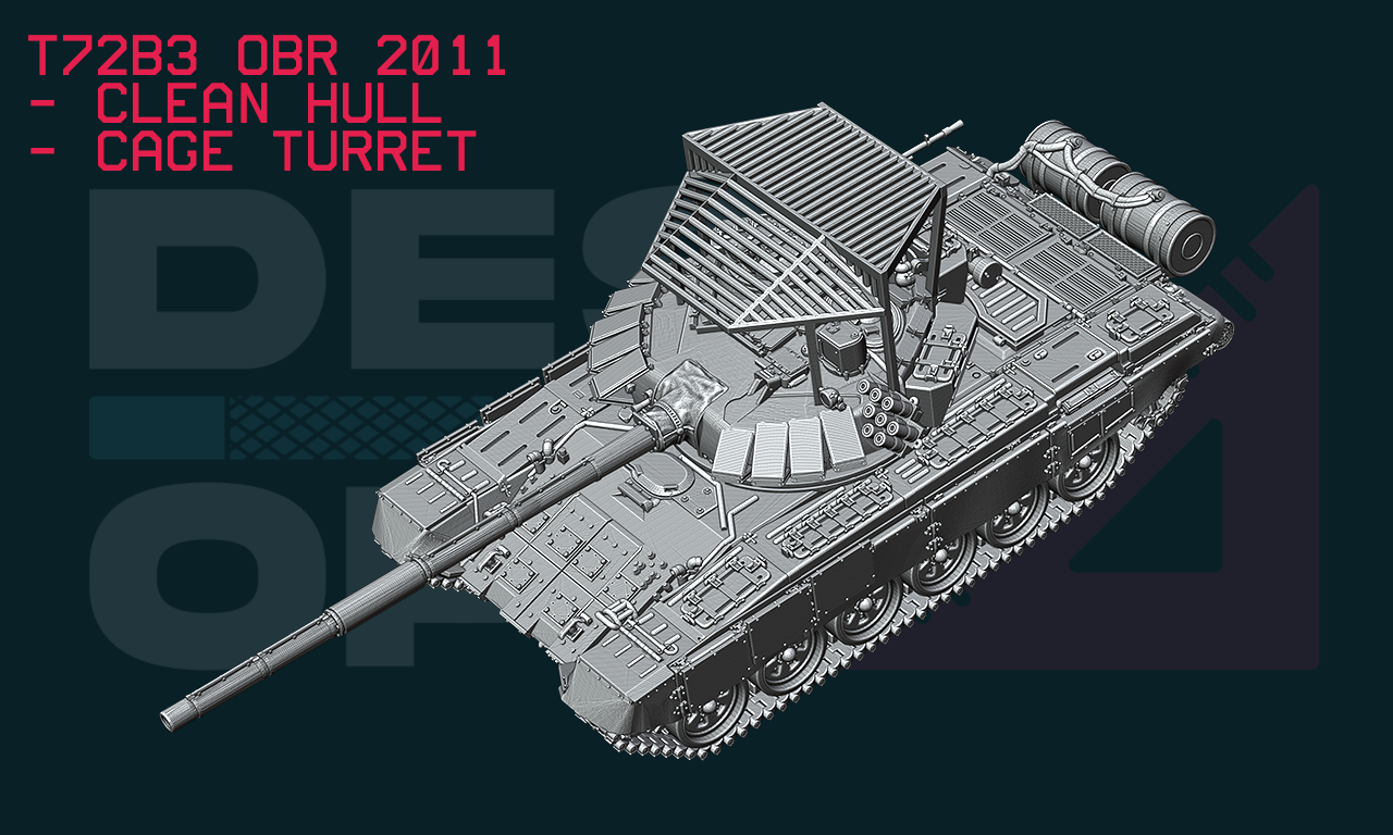 T-72B3 OBR 2011 Main Battle Tank T-72B3 OBR 2011 Main Battle Tank