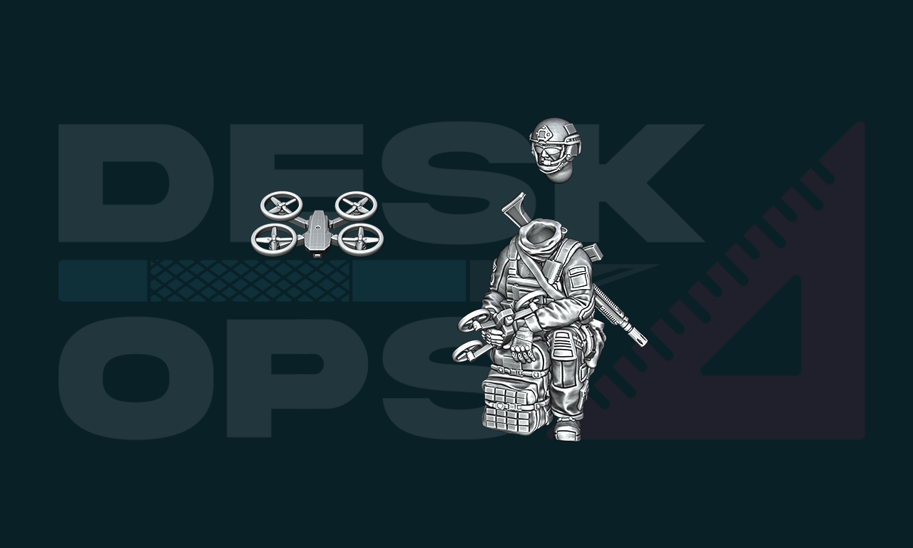 Bundeswehr Fallschirmjäger - Drone Operator