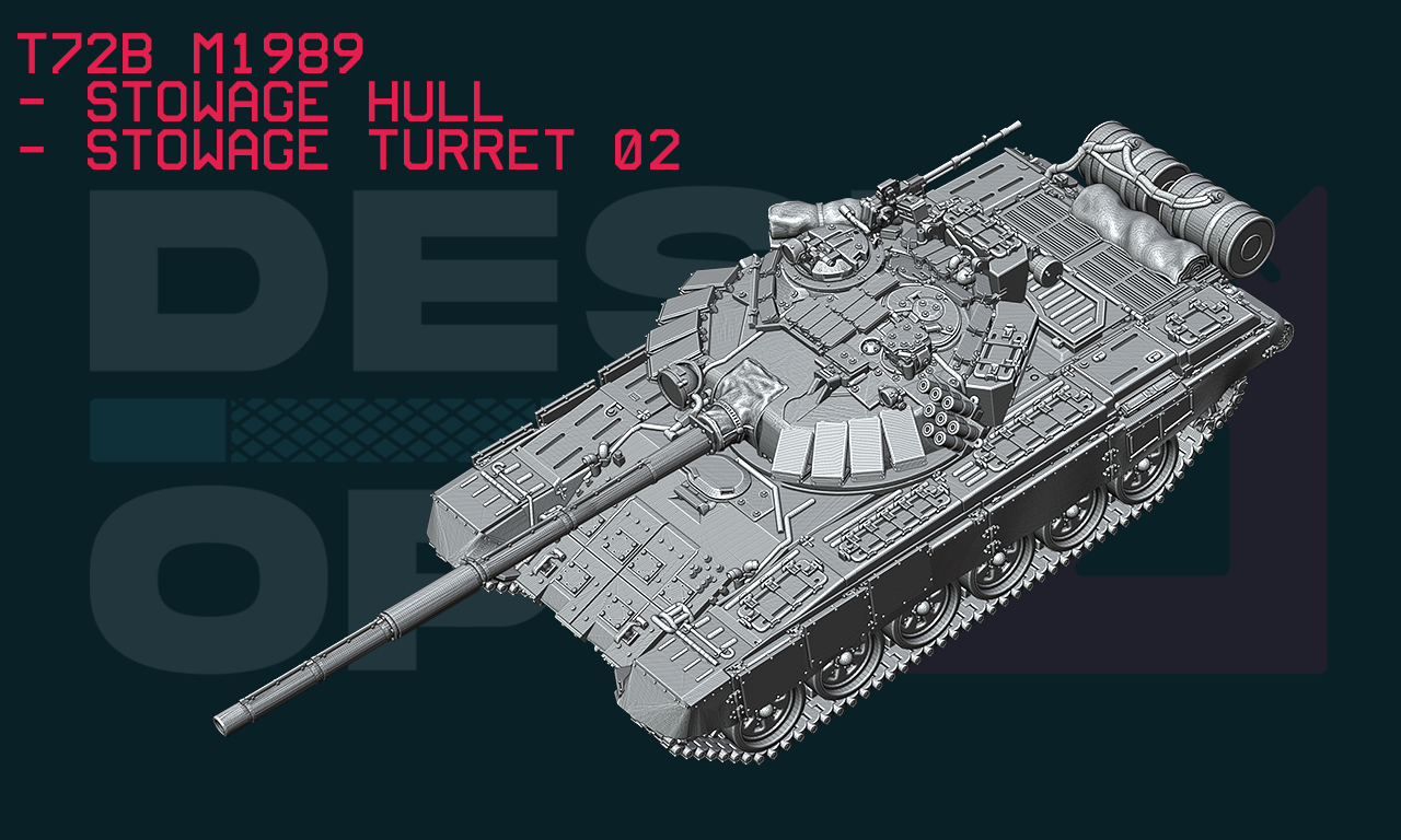 T-72B M1989 Main Battle Tank T-72B M1989 Main Battle Tank