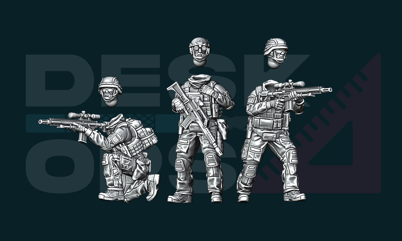 Bundeswehr Fallschirmjäger - Marksmen Team