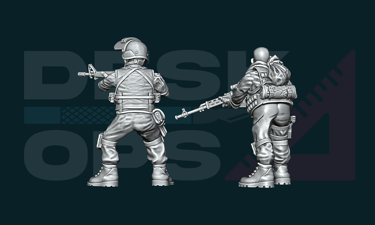 Zone Cordon Soldiers NCOs