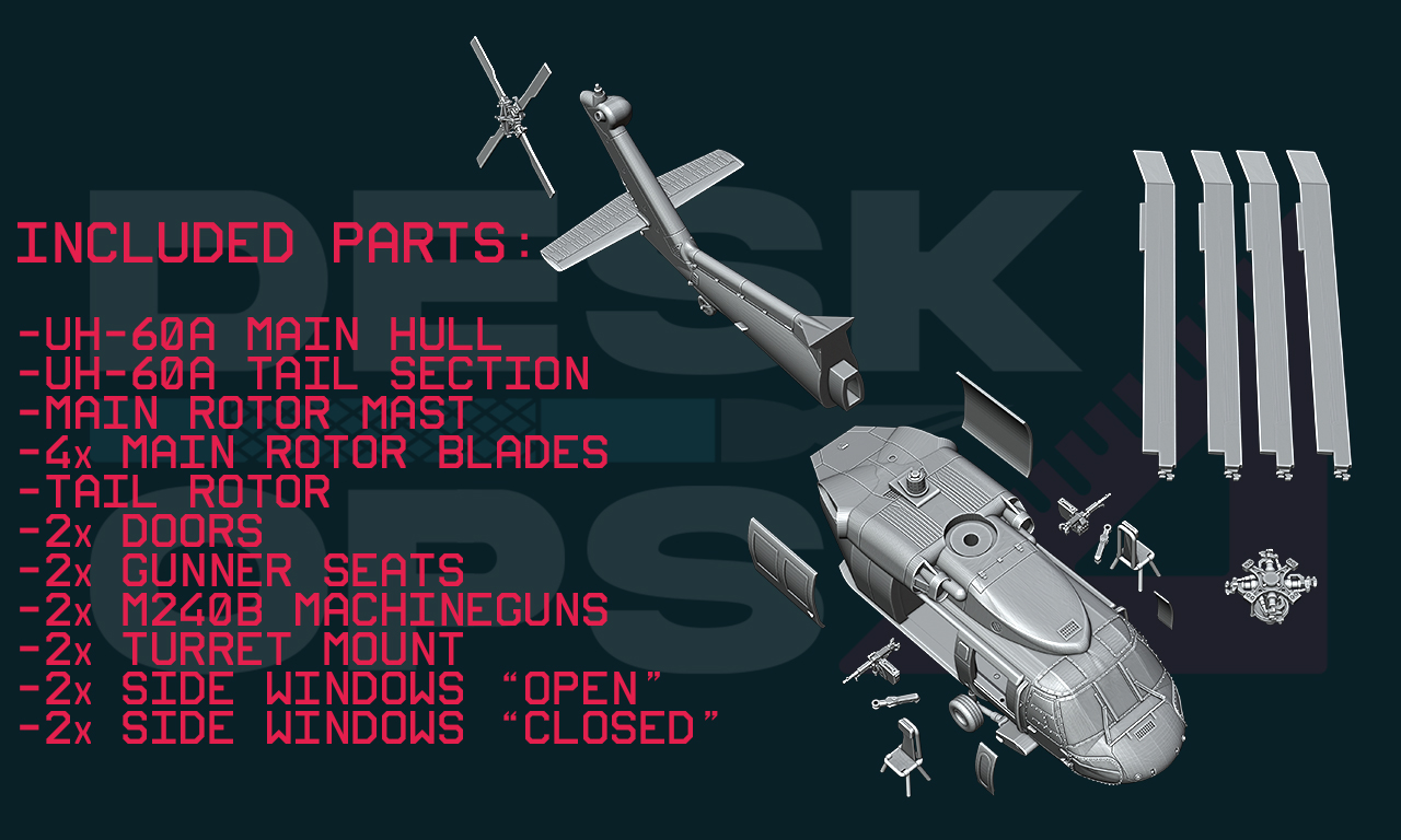 UH-60A Black Hawk Helicopter 