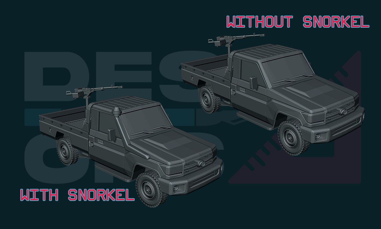 Land Cruiser Technical - Variants Land Cruiser Technical - Variants