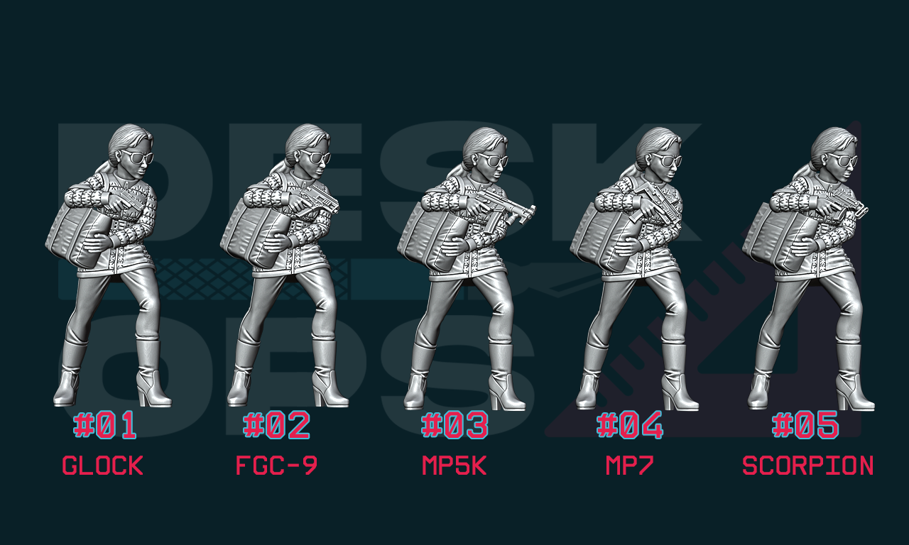 Female Covert/Overt Operator