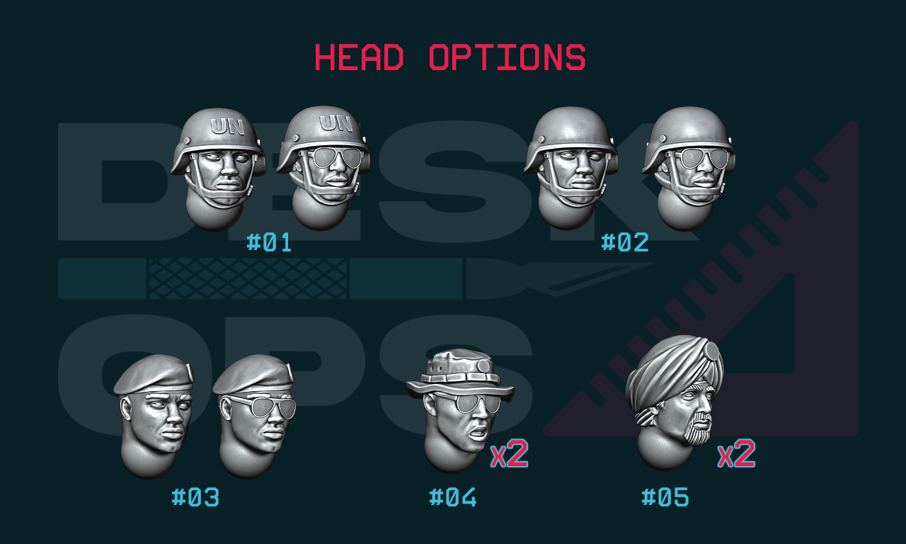 UN Peacekeeping Force - Rifle Team 01