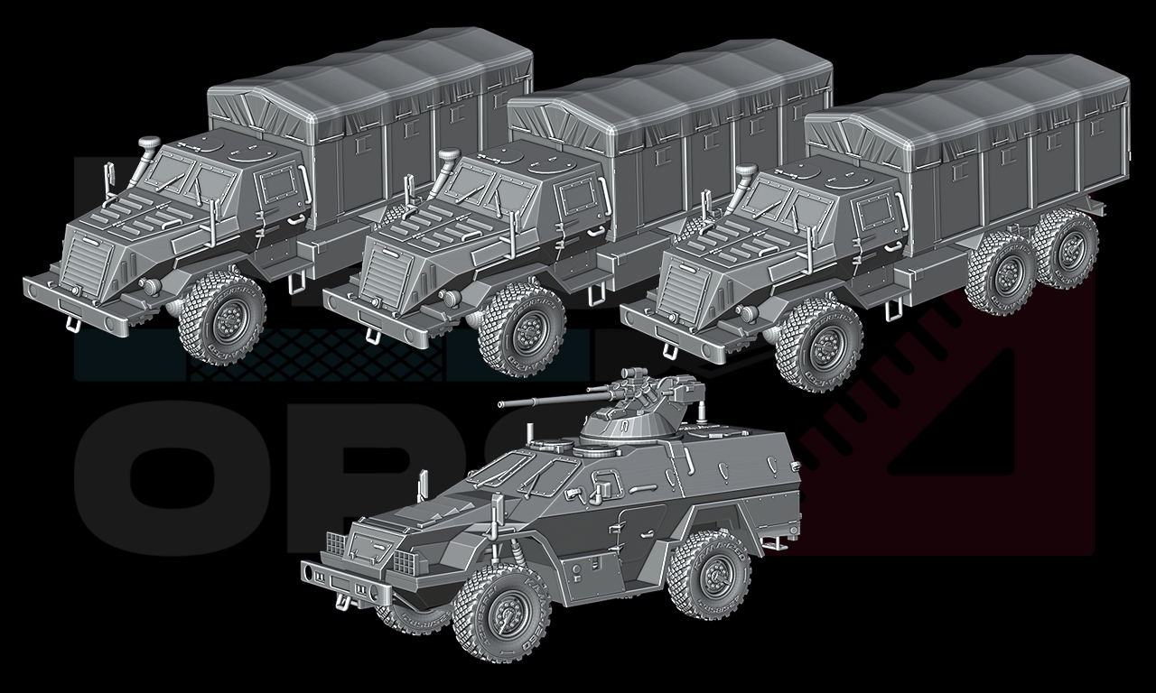 MAGNA Russian PMC Armed Convoy 