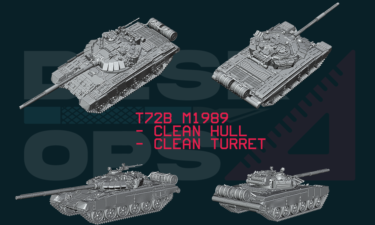 T-72B M1989 Main Battle Tank T-72B M1989 Main Battle Tank