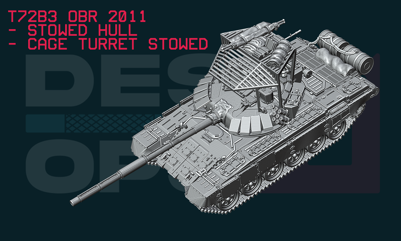 T-72B3 OBR 2011 Main Battle Tank T-72B3 OBR 2011 Main Battle Tank