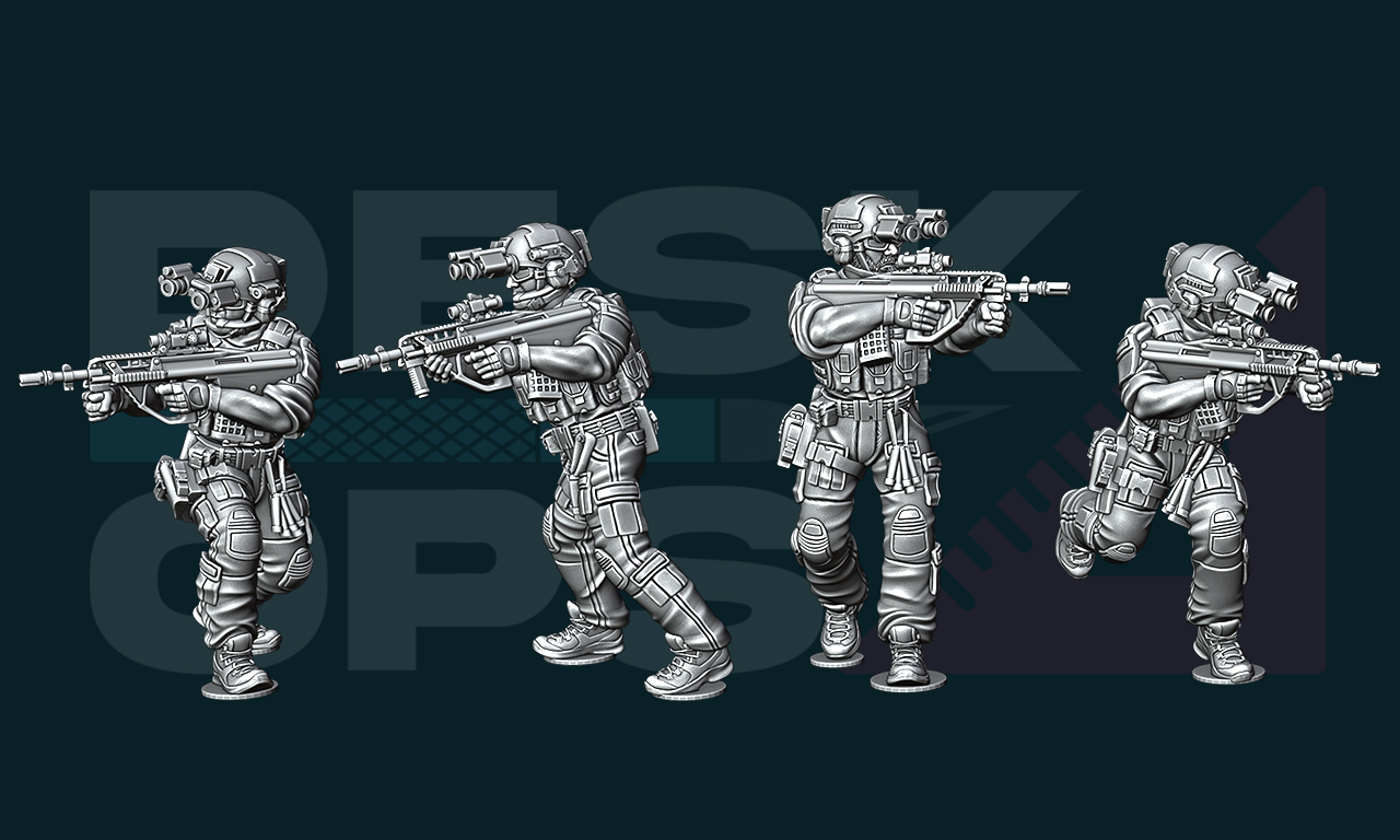 Australian Infantry - Riflemen Brick