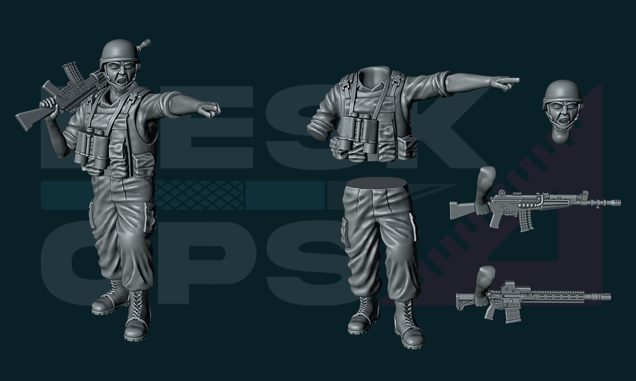 Indian Army Soldier 01 - Modular