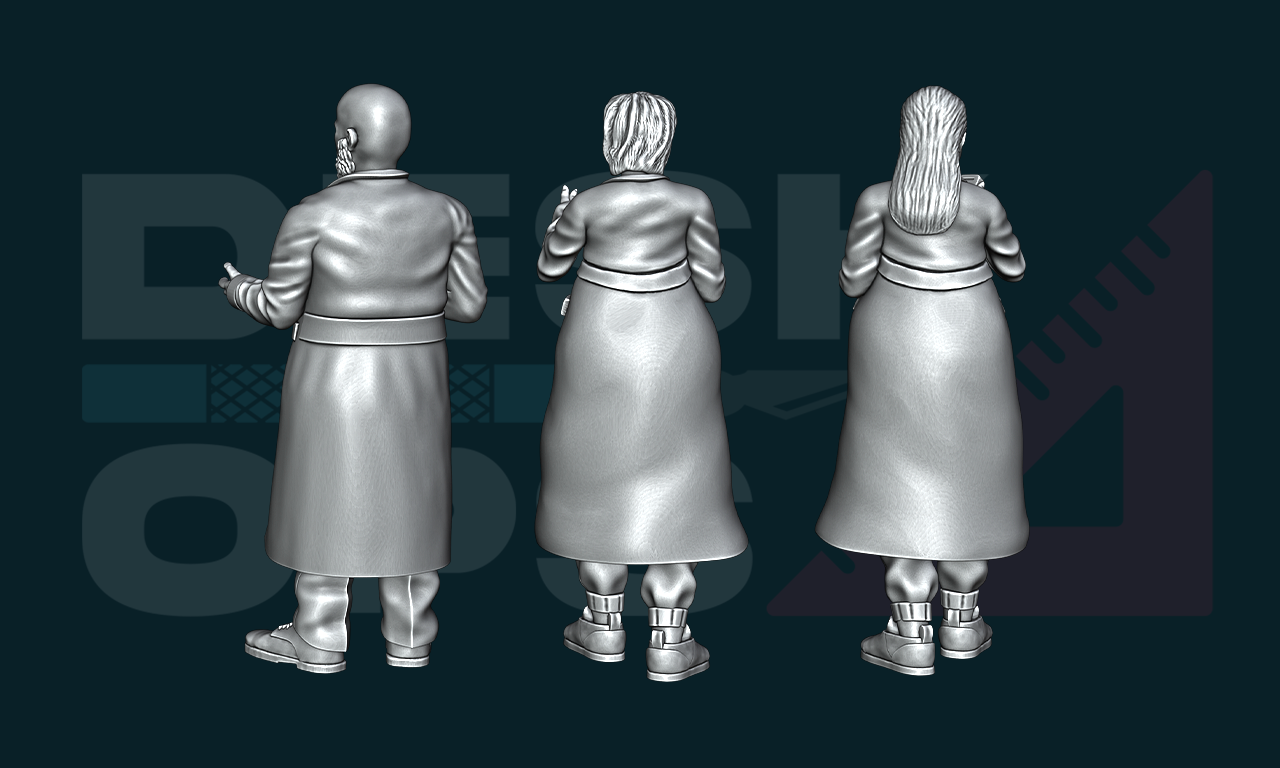 Office Workers - Scientist & Doctors Set 01