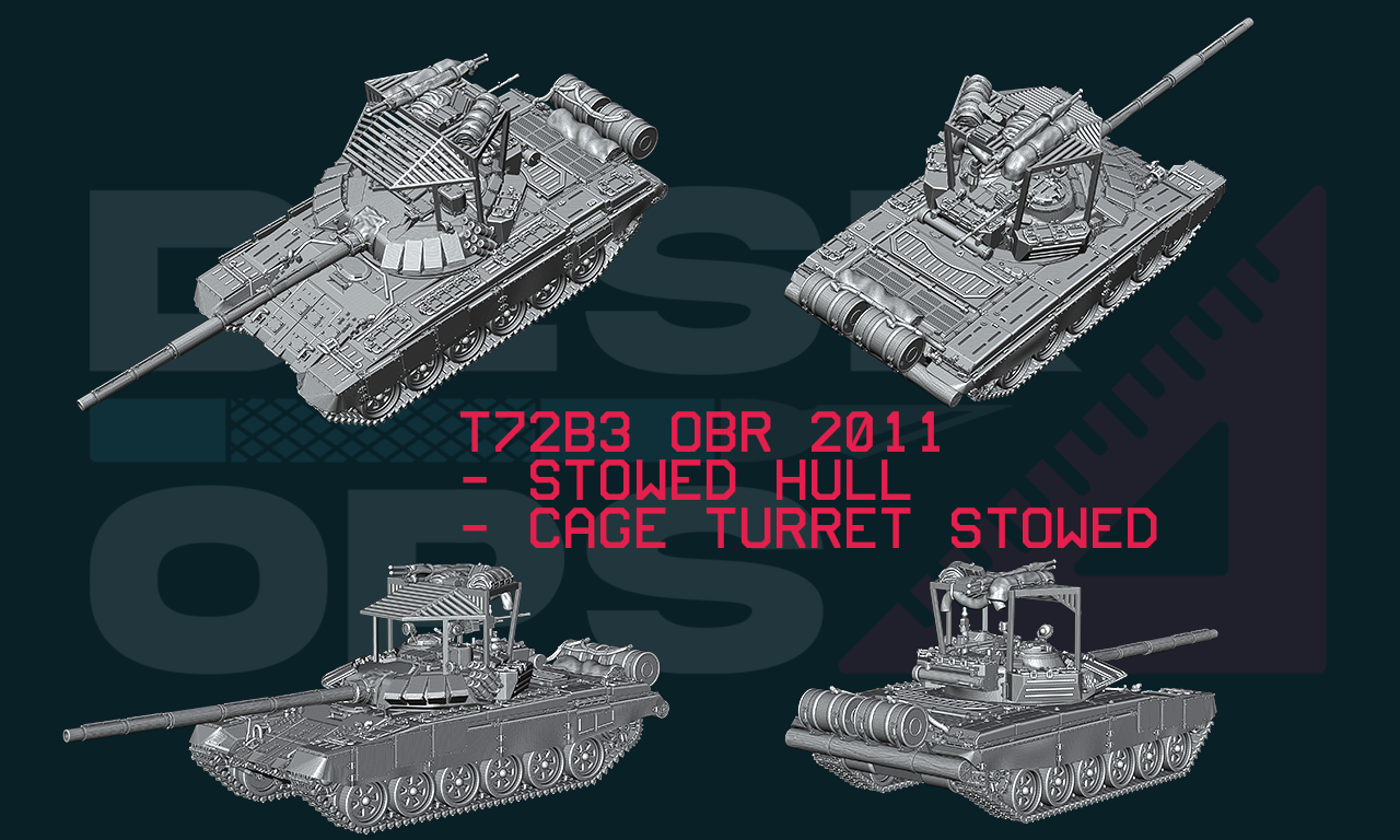 T-72B3 OBR 2011 Main Battle Tank T-72B3 OBR 2011 Main Battle Tank