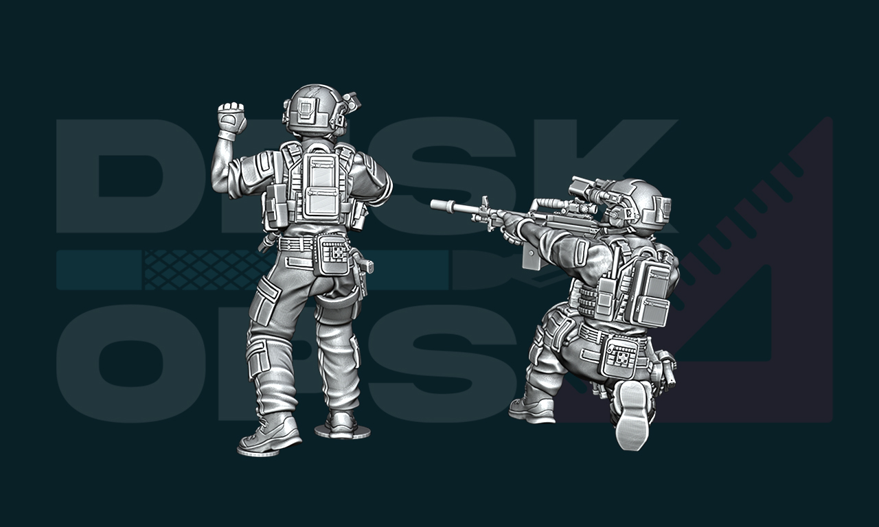 Australian Infantry - Alpha Brick - NCO & LMG