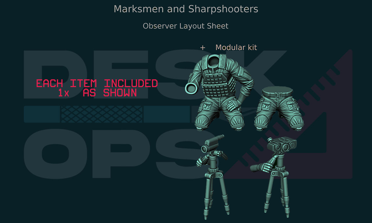 Marksmen and Sharpshooters - Part1 - July 2024 - Full Parts Release