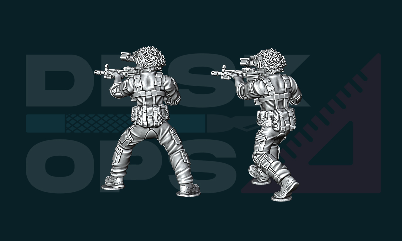 American Militia - Battle Rifle Team