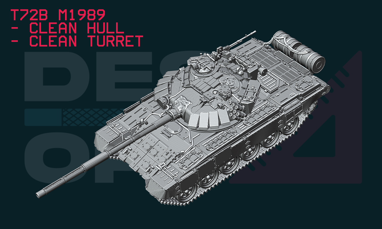 T-72B M1989 Main Battle Tank T-72B M1989 Main Battle Tank