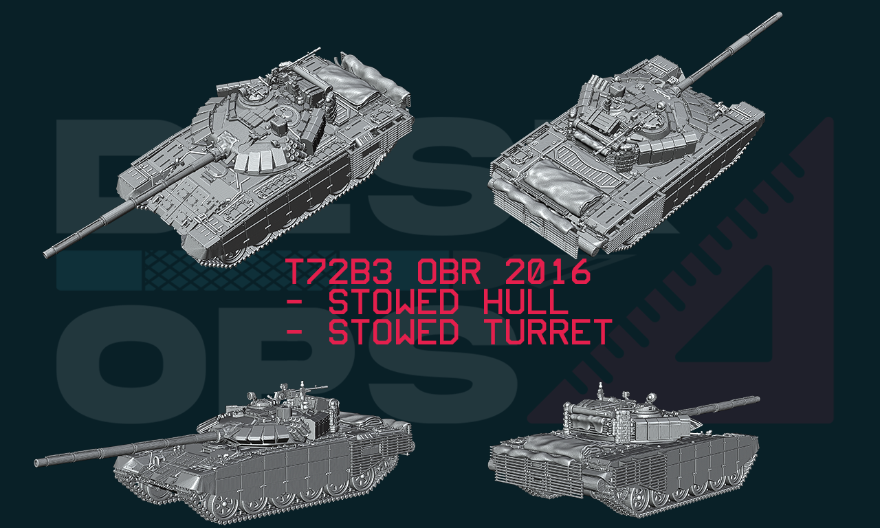 T-72B3 OBR 2016 Main Battle Tank T-72B3 OBR 2016 Main Battle Tank