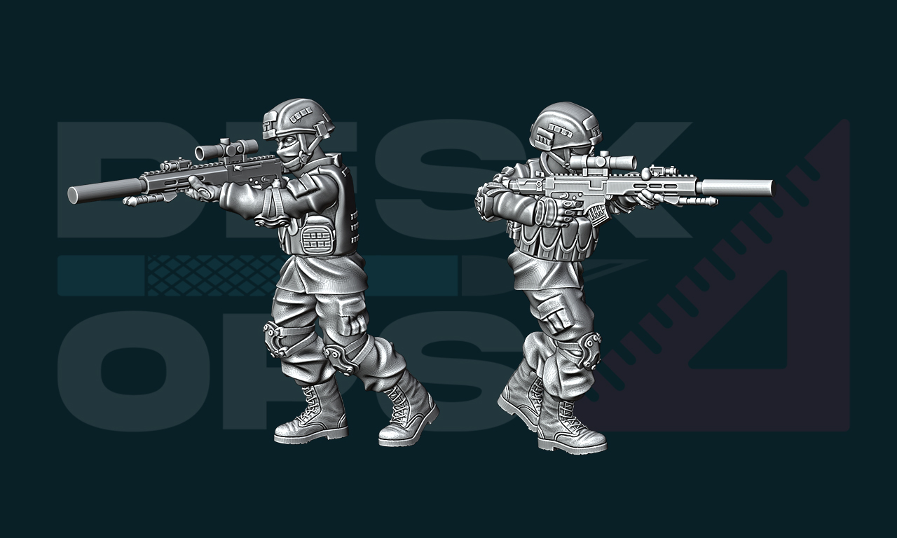 Russian Infantry - Marksmen Team