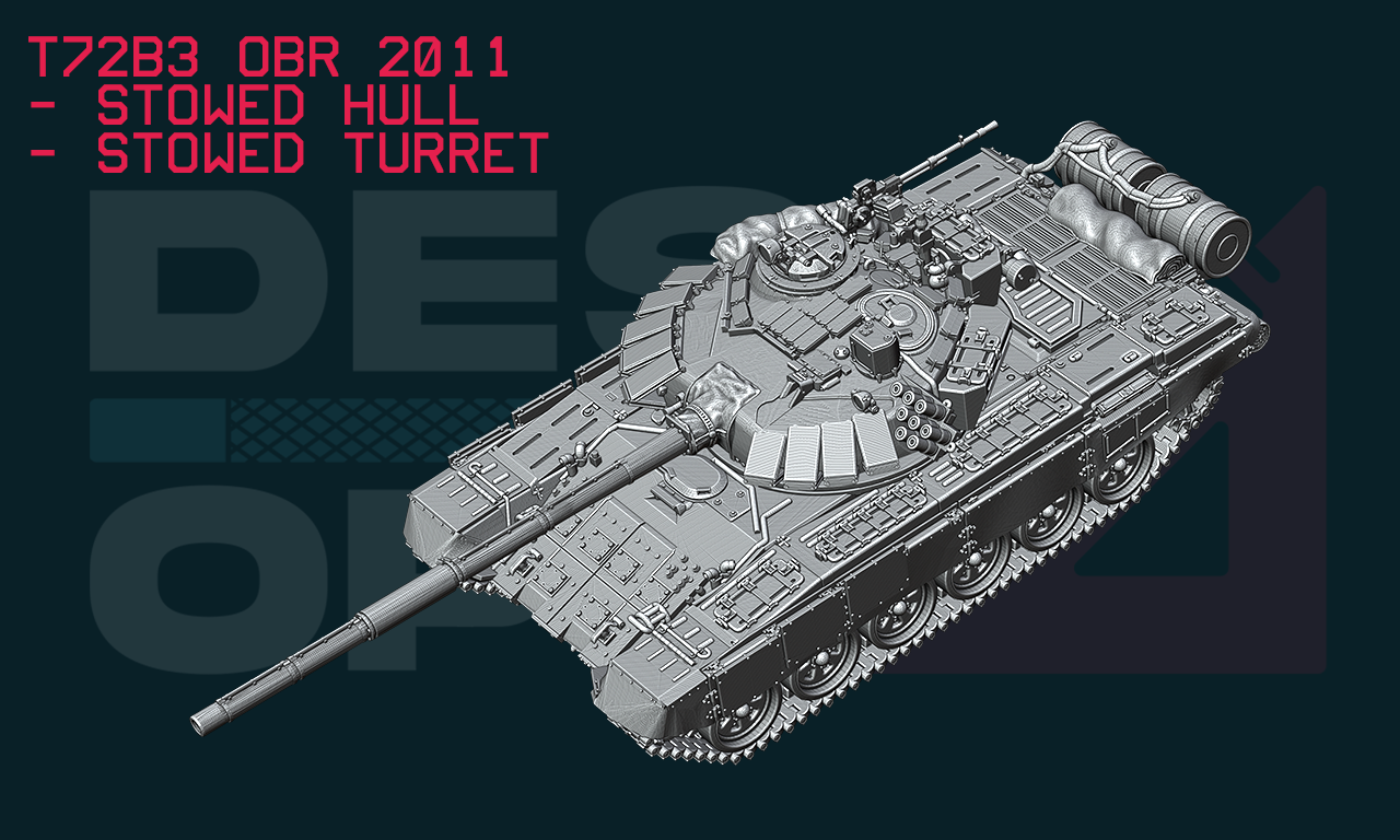 T-72B3 OBR 2011 Main Battle Tank T-72B3 OBR 2011 Main Battle Tank
