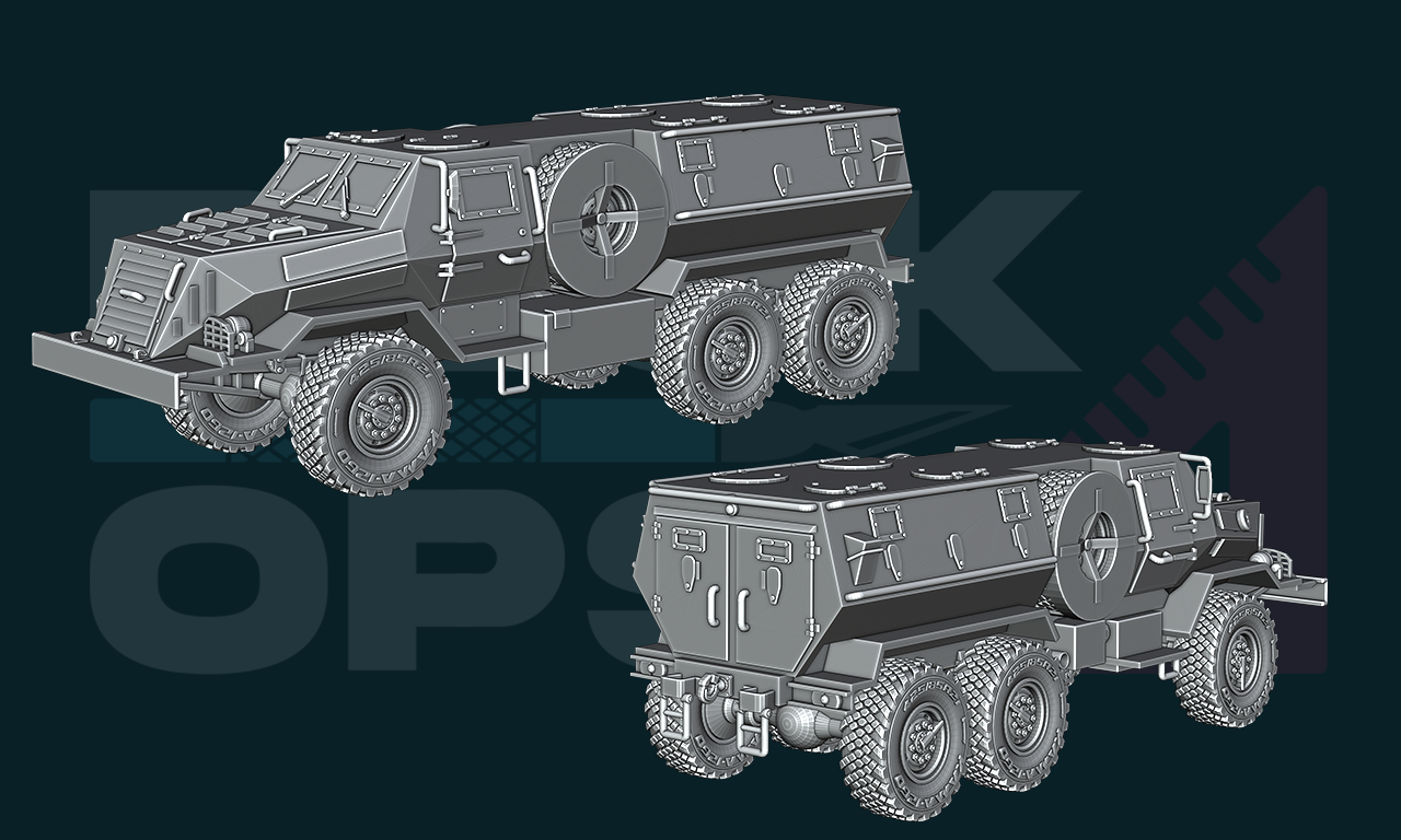Ural 432007 "Chekan" APC - Early Version Battle Taxi