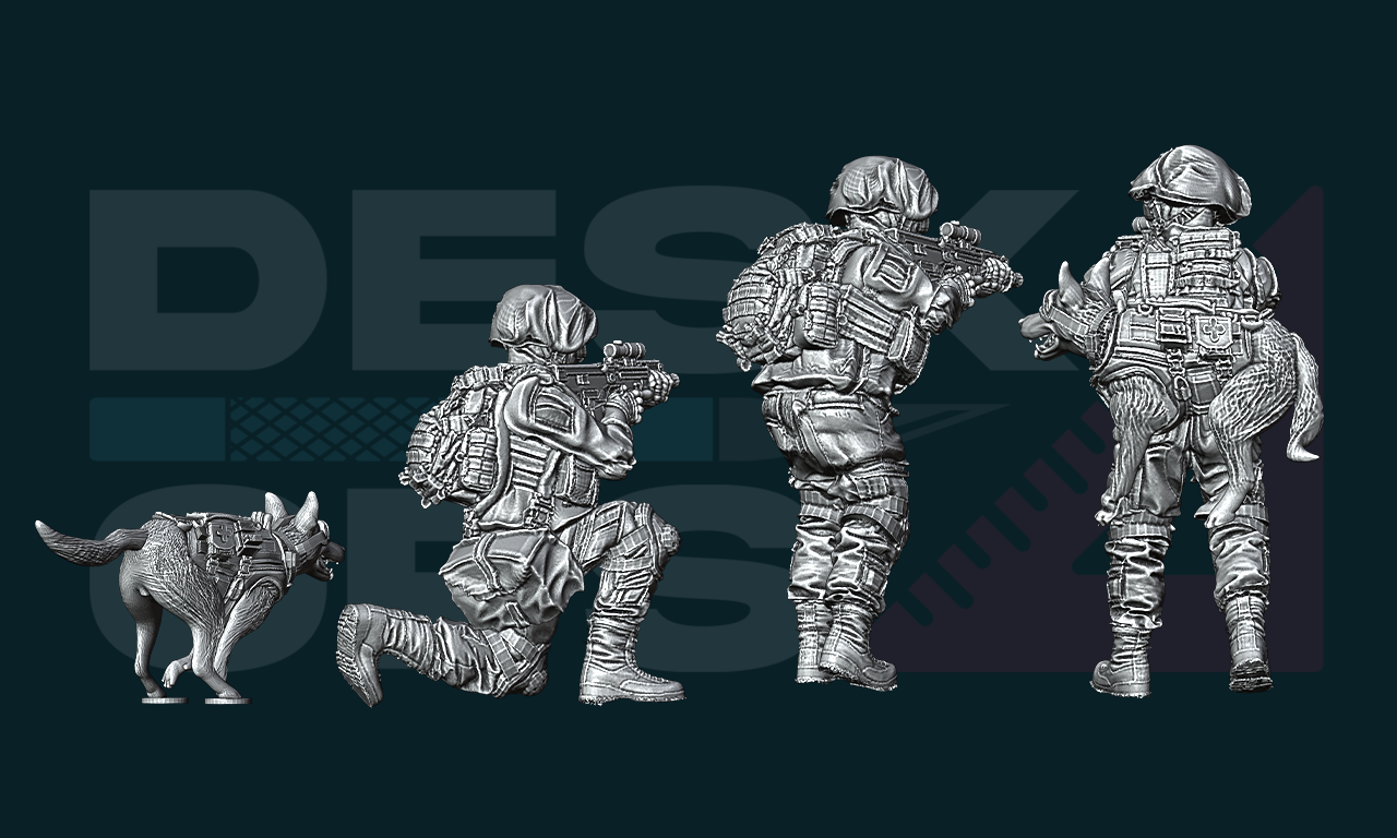 INX - Desert Fighters - K9 Assault Team
