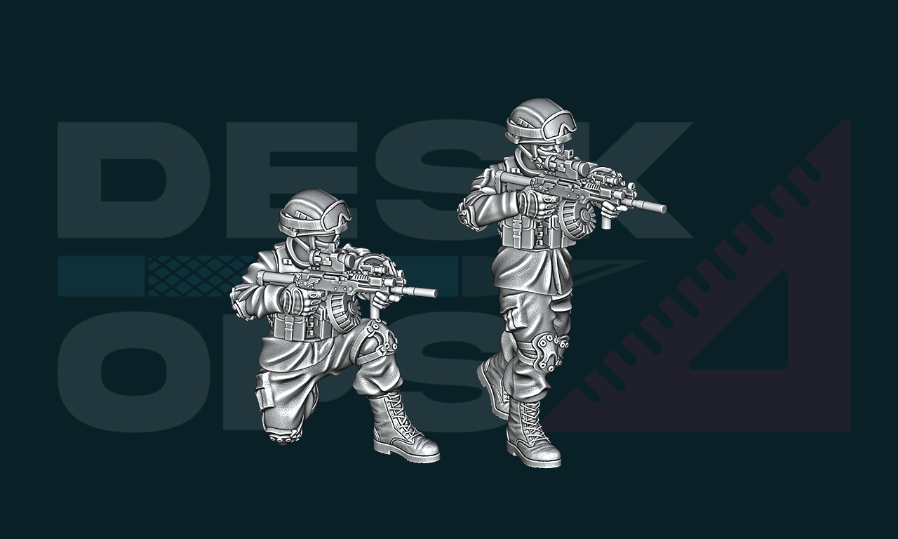 Russian Infantry - LMG Team