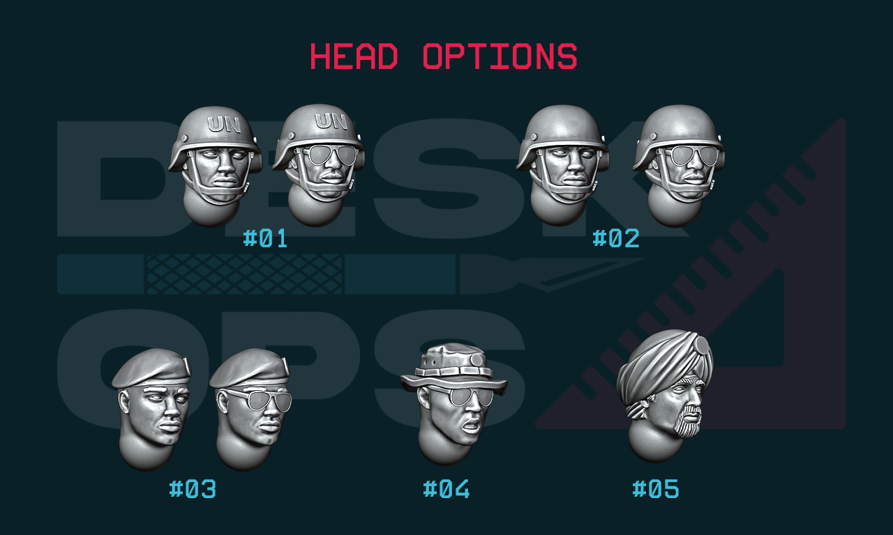 UN Peacekeeping Force - PKM Support Gunner