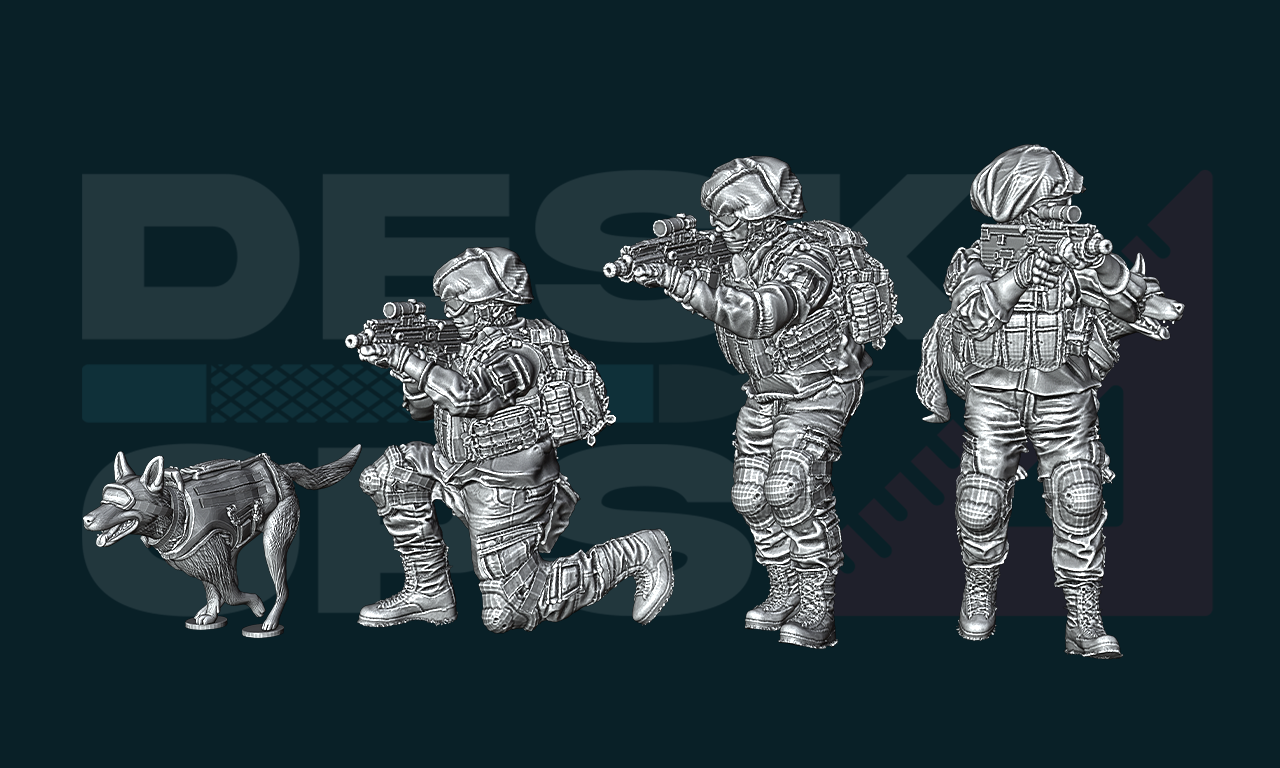 INX - Desert Fighters - K9 Assault Team