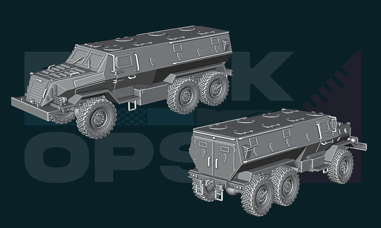 Ural 432007 "Chekan" APC - Battle Taxi