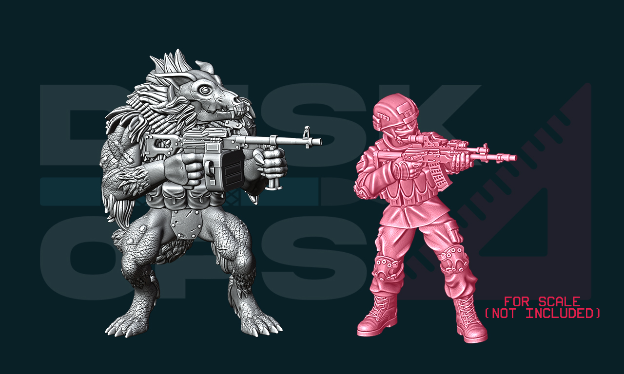 Soviet War Wolves with PKM MMG