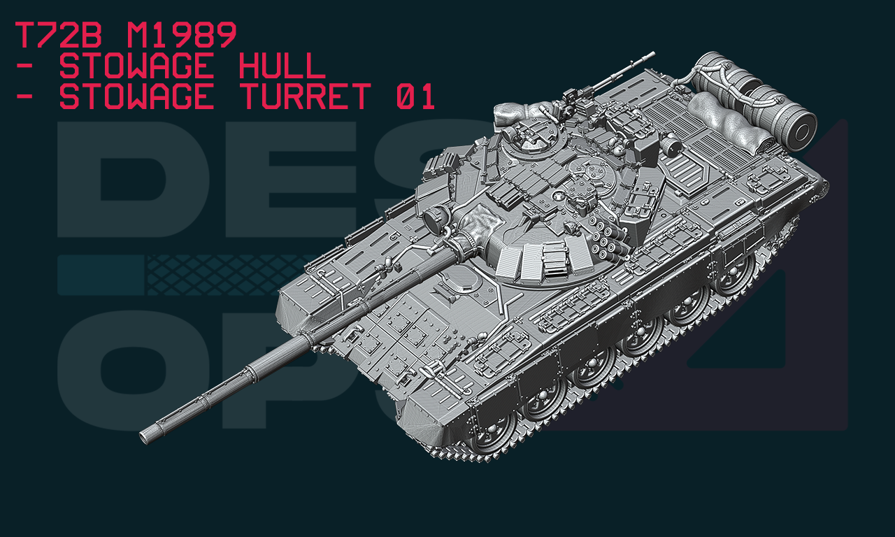 T-72B M1989 Main Battle Tank T-72B M1989 Main Battle Tank