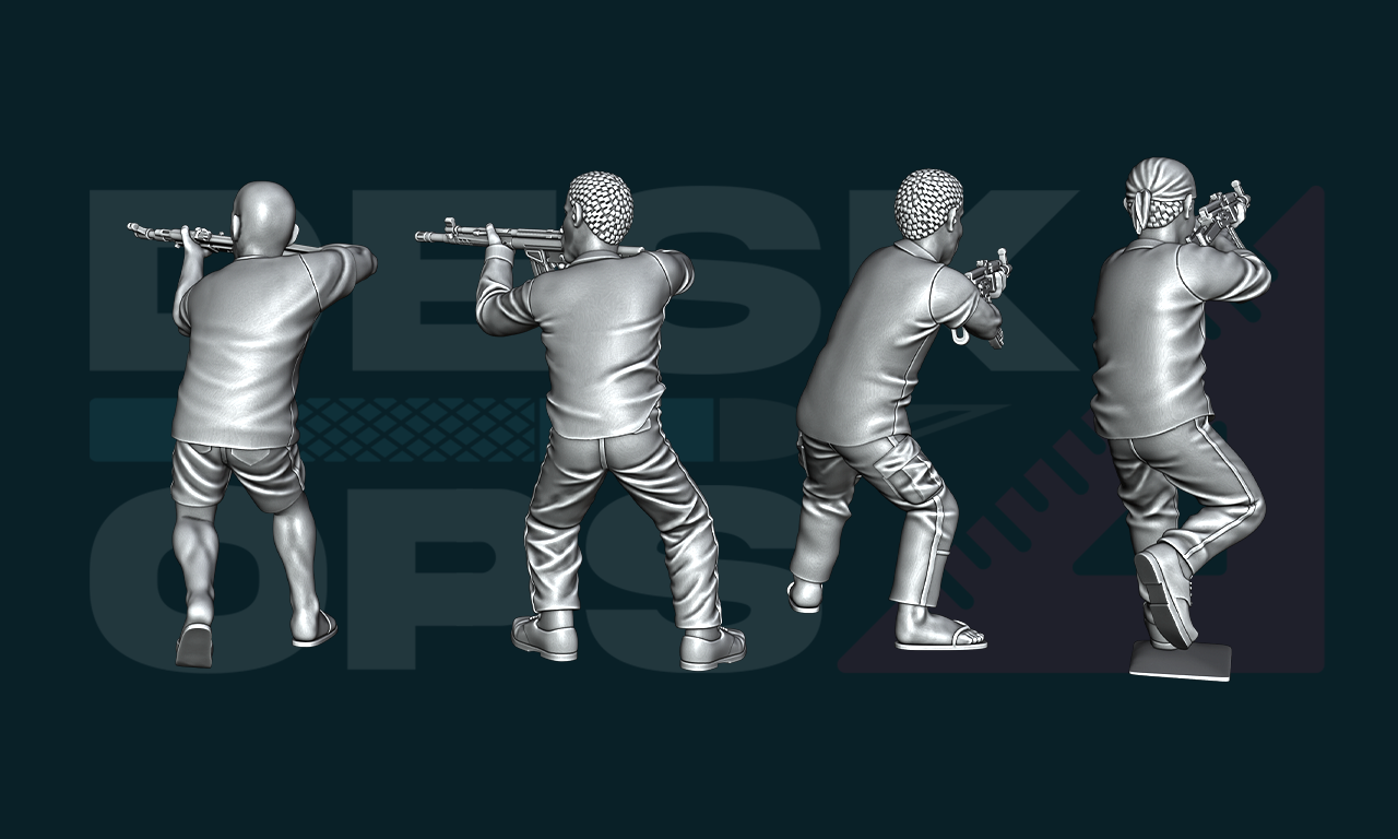 Gothic Serpent - Somali Insurgents Fighting 01