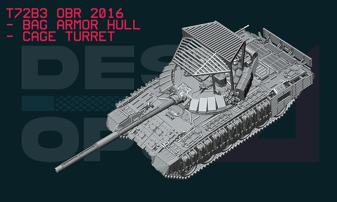 T-72B3 OBR 2016 Main Battle Tank T-72B3 OBR 2016 Main Battle Tank