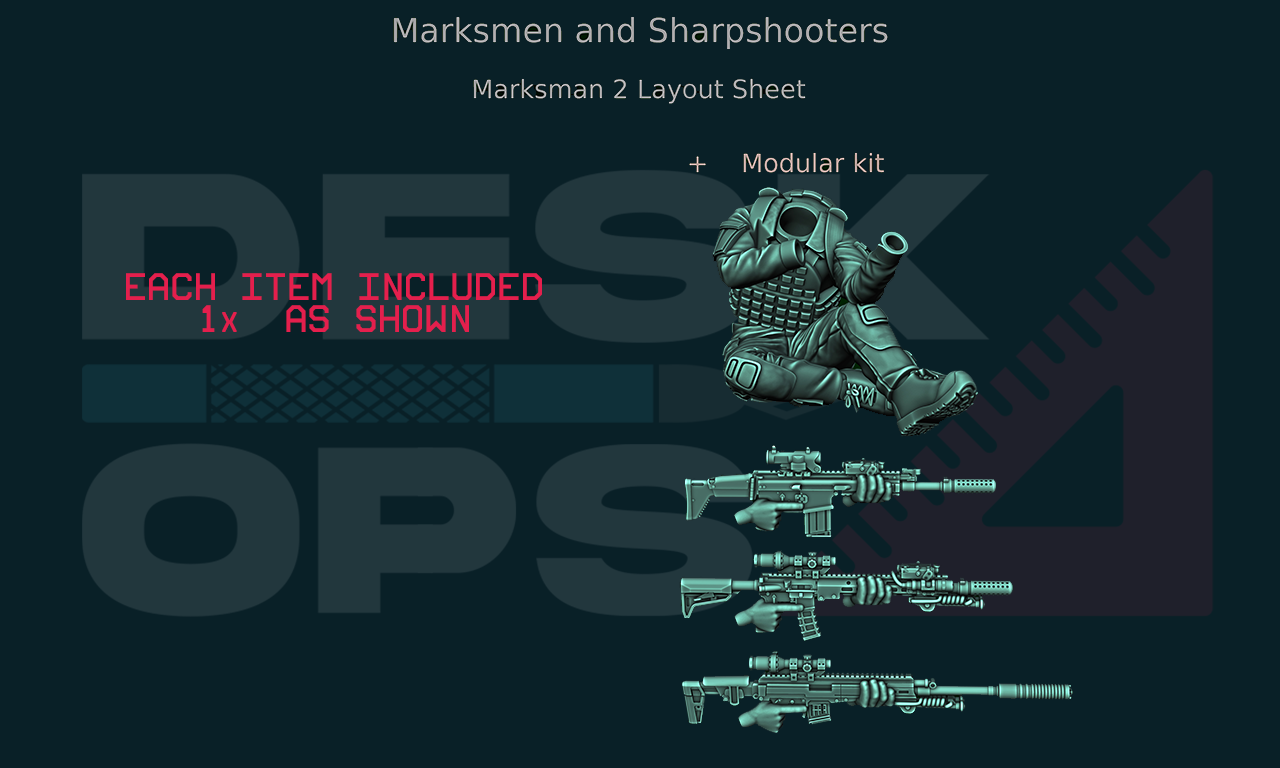 Marksmen and Sharpshooters - Part1 - July 2024 - Full Parts Release