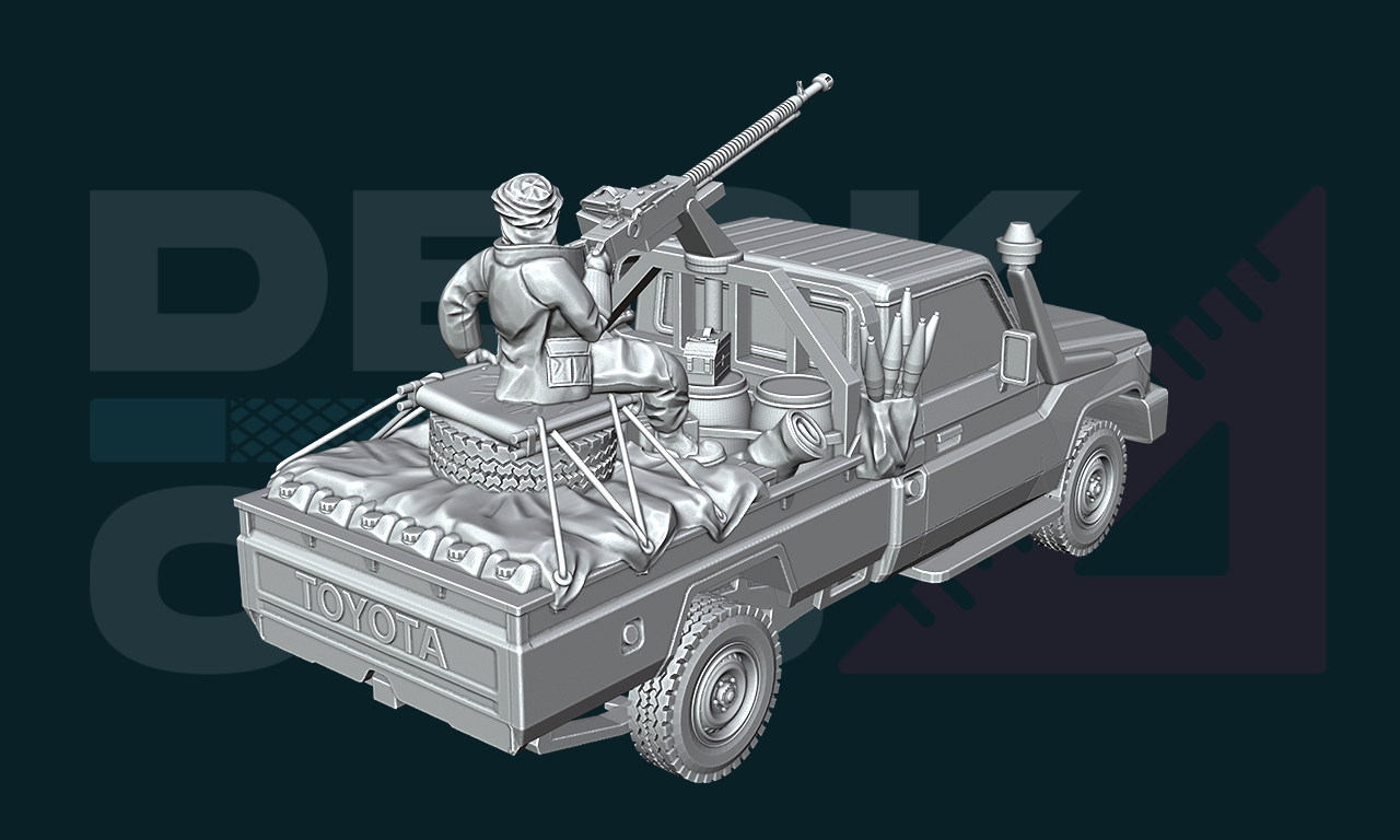 Land Cruiser - DShK Technical