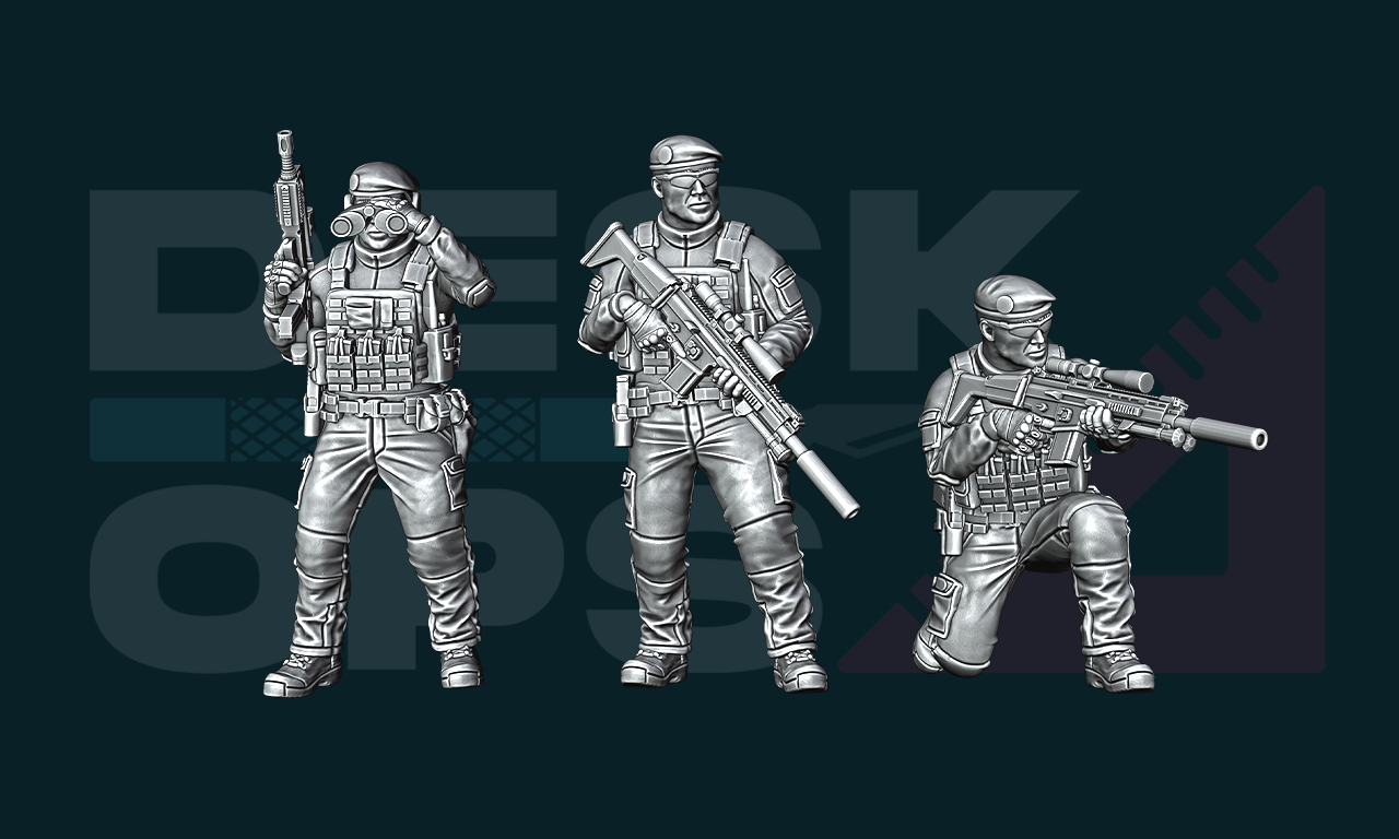 French Army - Marksmen Team